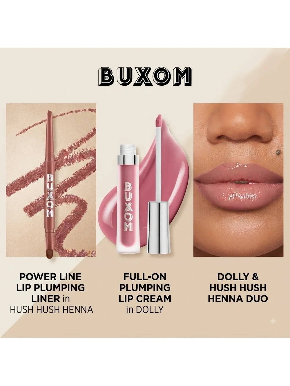 Buxom plumping lip